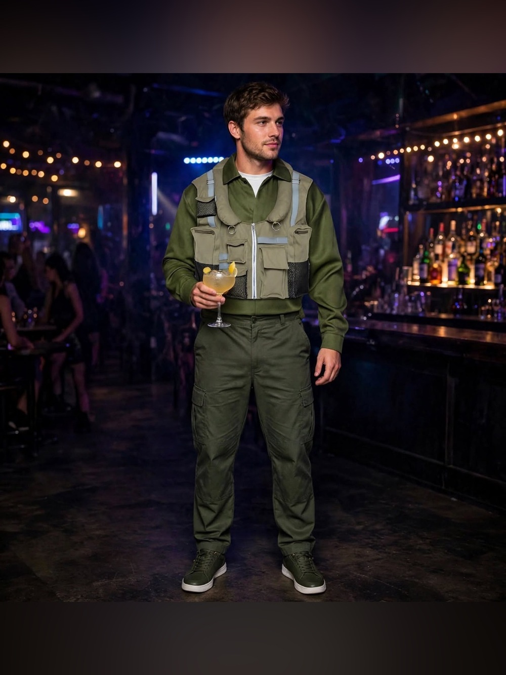 Leg Avenue Men’s Official Licensed Top Gun: Maverick Flight Vest - S/M - Picture 16 of 16